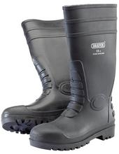 Load image into Gallery viewer, Draper SAFETY WELLINGTON BOOT SIZE 9 02699 Safety Wellington Boots with Metal Toecaps-S5