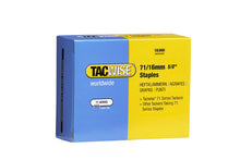 Load image into Gallery viewer, Tacwise 71/16mm Staple, 0372, 71 Series Staples, Pack of 10,000, Galvanised