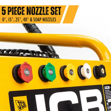 Load image into Gallery viewer, JCB JCB-PW7532P Petrol Pressure Washer 3100psi 213bar 10.7L/min 224cc Triplex AR Pump 7.5hp Jet Wash Power Cleaner