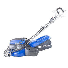Load image into Gallery viewer, Hyundai HYM430SPER Petrol Lawn Mower 139cc 17"/43cm Electric Start Self Propelled Rear Roller Garden Mower