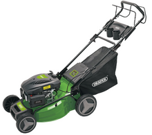 Load image into Gallery viewer, Draper PETROL L/MOWER STEEL DECK510MM 08673 Self-Propelled Petrol Lawn Mower with Mulching, 510mm, 173cc/4.4HP
