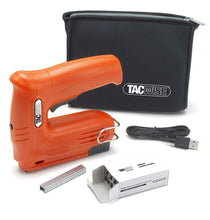 Load image into Gallery viewer, Tacwise 1564 Hobby 53-13EL Cordless 4V Staple/Nail Gun 2,000 Staples Storage Bag