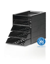 Load image into Gallery viewer, Durable IDEALBOX ECO Recycled Plastic Letter Tray 5 Drawer File