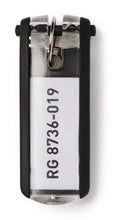 Load image into Gallery viewer, Durable Key Clips Organisational Label Hooks | 6 Pack