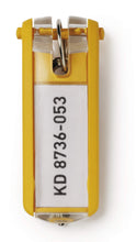Load image into Gallery viewer, Durable Key Clips Organisational Label Hooks | 6 Pack