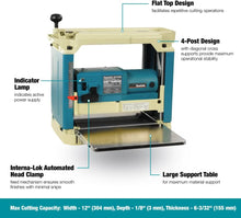 Load image into Gallery viewer, Makita 2012NB/2 Thicknesser, 220 V, 1650 W, 304 mm Blue Large
