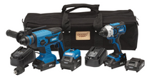 Load image into Gallery viewer, Draper JUMBO D20 KIT 24021 D20 20V Impact Driver and SDS+ Drill Kit