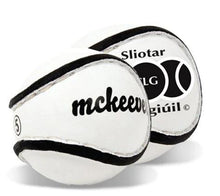 Load image into Gallery viewer, McKeever All-County Sliotar - Sizes 4 & 5 - White / Neon Yellow