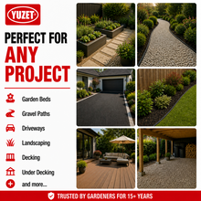 Load image into Gallery viewer, 1m x 50m Heavy Duty Woven Weed Control Fabric Landscape Membrane with Free Pegs
