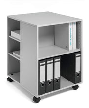 Load image into Gallery viewer, Durable 6 Shelve Office Filing Storage Trolley on Wheels | 75cm
