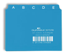 Load image into Gallery viewer, Durable 5 Part Alphabetical A-Z Reinforced Index Dividers | A7 Landscape