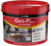 Load image into Gallery viewer, Bond It Geo-Fix All Weather Paving Joint Compound Joint Filler Mid Grey 14kg