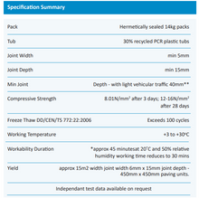Load image into Gallery viewer, Bond It Geo-Fix All Weather Paving Joint Compound Joint Filler Mid Grey 14kg