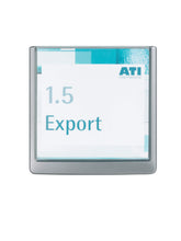 Load image into Gallery viewer, Durable Adhesive CLICK SIGN Wall Mounted Door Sign Holder | 149x149mm