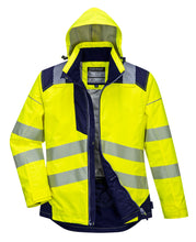 Load image into Gallery viewer, Portwest T400 PW3 Hi Vis Winter Jacket Waterproof Reflective Safety Work Coat