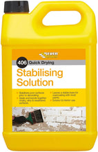 Load image into Gallery viewer, Everbuild 406 Quick Drying Stabilising Solution | 5 Litre | Clear