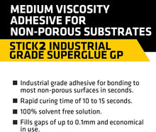 Load image into Gallery viewer, Everbuild 50g Industrial Grade GP Medium Viscosity Super Glue Adhesive
