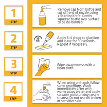 Load image into Gallery viewer, 20g Everbuild Super Glue DeBonder Remover SuperGlue Removal Cleaner Dissolve