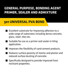 Load image into Gallery viewer, Everbuild 501 Universal PVA Bond, 1 Litre PVA Glue Adhesive