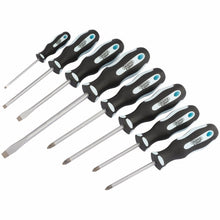 Load image into Gallery viewer, DRAPER 63589 - Soft Grip Screwdriver Set (8 Piece)
