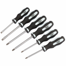 Load image into Gallery viewer, Draper 6PC HD PT S'DRIVER SET IN PVC 63590 Pound Thru' Soft Grip Screwdriver Set (6 Piece)