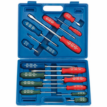 Load image into Gallery viewer, Draper SCREWDRIVER SET-16PC. 56773 Mechanic's/Engineer's Screwdriver Set (16 Piece)