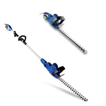 Load image into Gallery viewer, Hyundai HYP2HT550E Electric Hedge Trimmer 550W 450mm Corded 2 in 1 Convertible Hedge Cutter Garden Trimmer