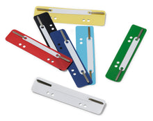 Load image into Gallery viewer, Durable FLEXI Punched Filing Strip Binding Clip Bar Tab | 250 Pack