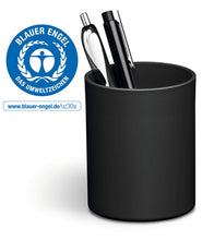 Load image into Gallery viewer, Durable ECO Recycled Plastic Pen Pot Pencil Holder Desk Tidy Organizer