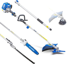 Load image into Gallery viewer, Hyundai 52cc Petrol 5 in 1 Garden Multi Tool Strimmer Hedge Trimmer Saw