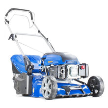 Load image into Gallery viewer, Hyundai HYM430SPER Petrol Lawn Mower 139cc 17"/43cm Electric Start Self Propelled Rear Roller Garden Mower