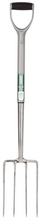 Load image into Gallery viewer, Draper STAINLESS DIGGING FORK EX LONG 83753 Extra Long Stainless Steel Garden Fork with Soft Grip