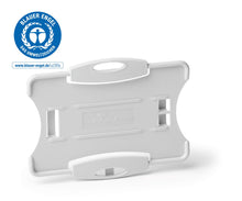 Load image into Gallery viewer, Durable ECO Recycled Plastic Security ID Card Badge Holders | 10 Pack