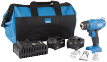 Load image into Gallery viewer, DRAPER 99737 - D20 20V Heat Gun Kit (+2 x 5Ah Batteries, Charger and Bag)
