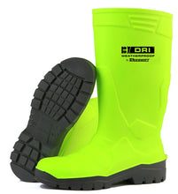 Load image into Gallery viewer, Beeswift - FULL SAFETY FLUORO WELLINGTON BOOT - Orange Yellow Toe Capped