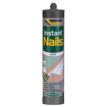 Load image into Gallery viewer, PACK of 12 Everbuild Instant Nails High Strength Quick Grab Panel Adhesive 290ml