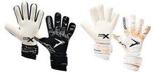 Load image into Gallery viewer, Precision Junior Fusion X Pro Lite Giga GK Gloves - Black/White/Fluo Orange