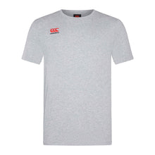 Load image into Gallery viewer, Canterbury Small Logo Tee - Grey Marl - Black - All Sizes