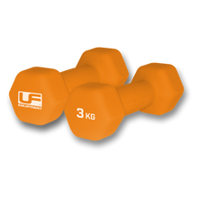Load image into Gallery viewer, Urban Fitness Hex Dumbbells - Neoprene Covered (Pair)