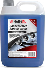 Load image into Gallery viewer, Holts Concentrated Screen Wash 5L All Seasons Streak Free Car Windscreen