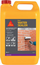 Load image into Gallery viewer, Sika 402 WaterSeal Masonry Water Repellent Sealer 5L Brick Stone Render
