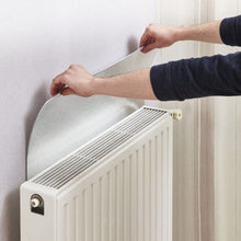 Load image into Gallery viewer, Mottez Radiator Reflector Foil Insulation Energy Thermal Foam Backed 60cm x 2.5m