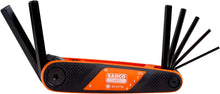 Load image into Gallery viewer, Bahco BE-9777B Hexagon Key Folding Set, 7 Piece 2.5mm-10mm