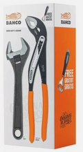Load image into Gallery viewer, Bahco Slip Joint Plier & Adjustable Spanner Set + Bottle Opener Original Pliers
