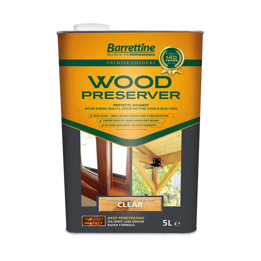 Barrettine  -   Premier Wood Preserver Stain/Paint