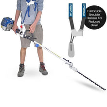 Load image into Gallery viewer, Hyundai HYPT5200X Petrol Hedge Trimmer 52cc Long Reach Hedge Cutter Garden Trimmer