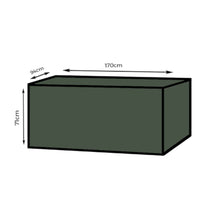 Load image into Gallery viewer, Yuzet XT 6 Seater Rectangular Table Cover Green 170 x 94 x 71cm