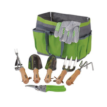 Load image into Gallery viewer, DRAPER 08997 STAINLESS STEEL GARDEN TOOL SET WITH STORAGE BAG (8 PIECE)
