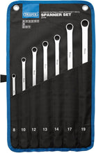 Load image into Gallery viewer, Draper Hi Torq 7 Piece Extra Long Double Ring Ratchet Spanner Set
