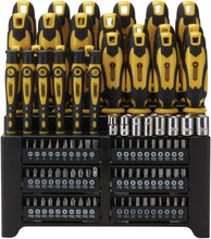 Load image into Gallery viewer, Draper 28001 Screwdriver and Bit Set, Yellow (103 Piece)